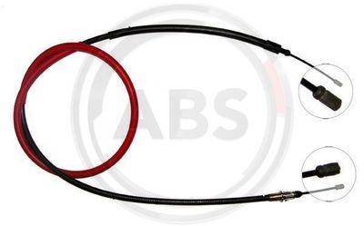 Cable Pull, parking brake A.B.S. K17358