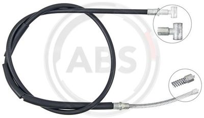 Cable Pull, parking brake A.B.S. K17378
