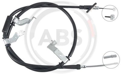 Cable Pull, parking brake A.B.S. K17407