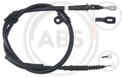 Cable Pull, parking brake A.B.S. K17432