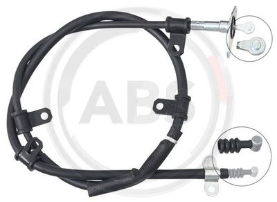 Cable Pull, parking brake A.B.S. K17434