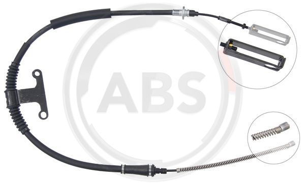A.B.S. K17445 Cable Pull, parking brake