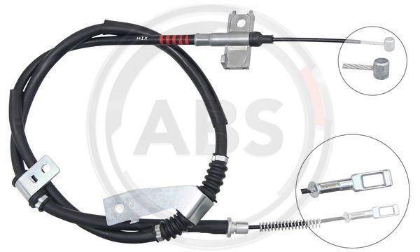 A.B.S. K17449 Cable Pull, parking brake