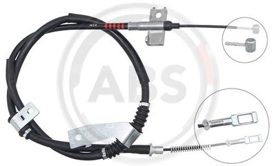 Cable Pull, parking brake A.B.S. K17449
