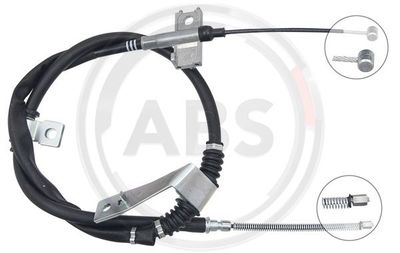 Cable Pull, parking brake A.B.S. K17454