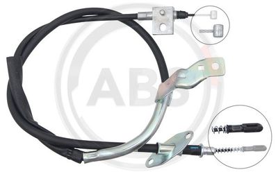 Cable Pull, parking brake A.B.S. K17458