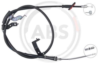 Cable Pull, parking brake A.B.S. K17473