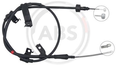Cable Pull, parking brake A.B.S. K17474