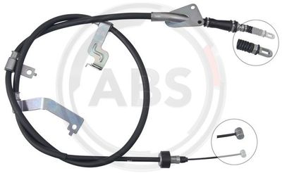 Cable Pull, parking brake A.B.S. K17481