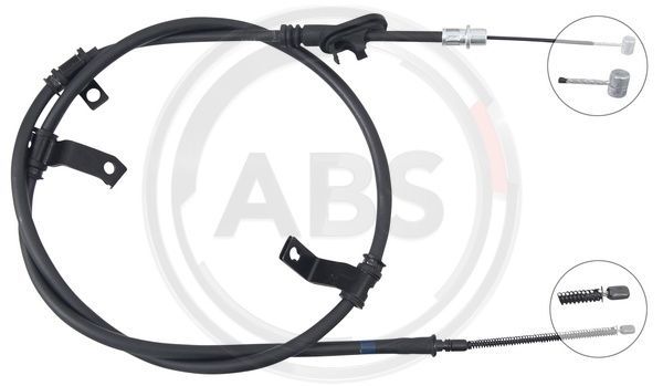 A.B.S. K17484 Cable Pull, parking brake