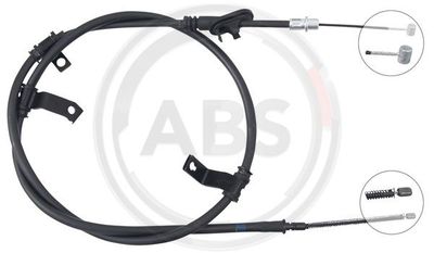 Cable Pull, parking brake A.B.S. K17484
