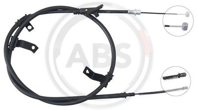 Cable Pull, parking brake A.B.S. K17485