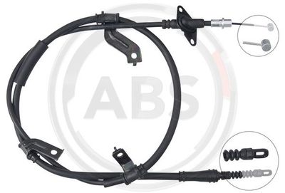 Cable Pull, parking brake A.B.S. K17489