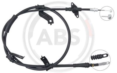 Cable Pull, parking brake A.B.S. K17493