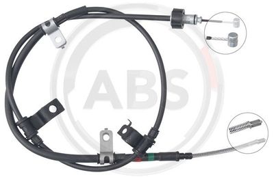 Cable Pull, parking brake A.B.S. K17505