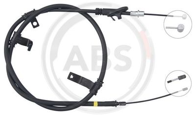 Cable Pull, parking brake A.B.S. K17520