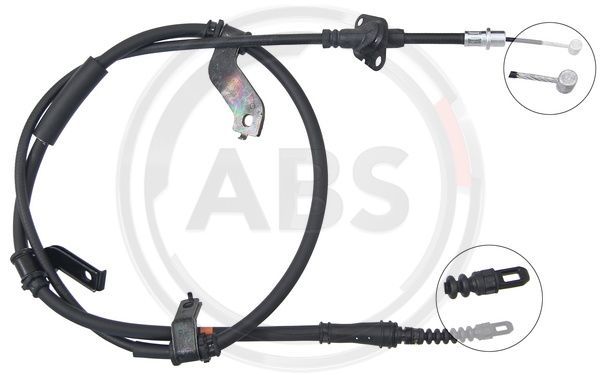 A.B.S. K17523 Cable Pull, parking brake
