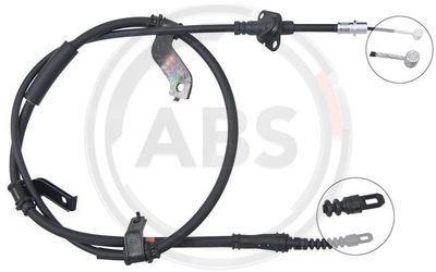 Cable Pull, parking brake A.B.S. K17523