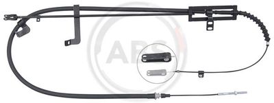 Cable Pull, parking brake A.B.S. K17553