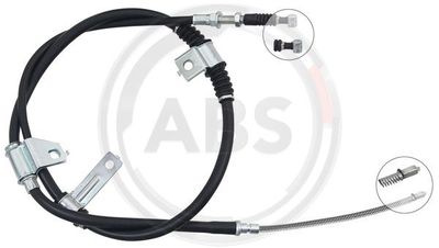Cable Pull, parking brake A.B.S. K17555