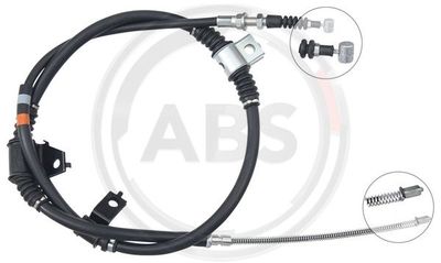 Cable Pull, parking brake A.B.S. K17560