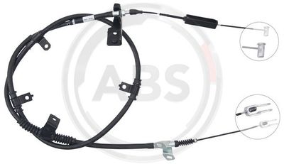 Cable Pull, parking brake A.B.S. K17573