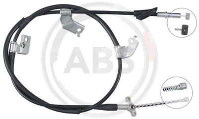 Cable Pull, parking brake A.B.S. K17580