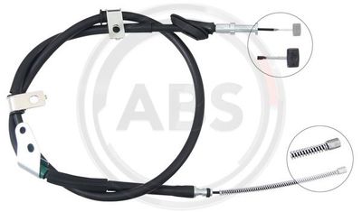 Cable Pull, parking brake A.B.S. K17581