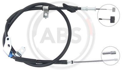 Cable Pull, parking brake A.B.S. K17582
