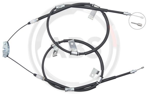 A.B.S. K17624 Cable Pull, parking brake