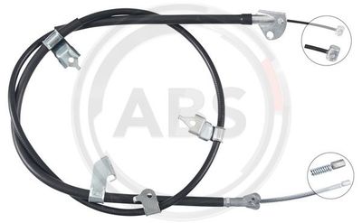 Cable Pull, parking brake A.B.S. K17630