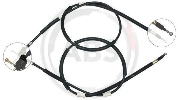 A.B.S. K17805 Cable Pull, parking brake