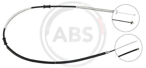 A.B.S. K18058 Cable Pull, parking brake