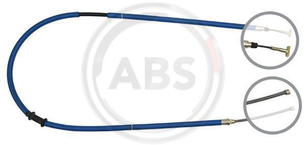 A.B.S. K18197 Cable Pull, parking brake