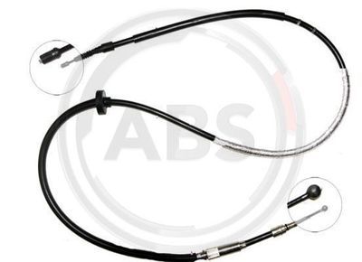 Cable Pull, parking brake A.B.S. K18476