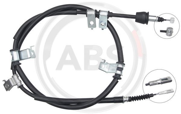 A.B.S. K18550 Cable Pull, parking brake