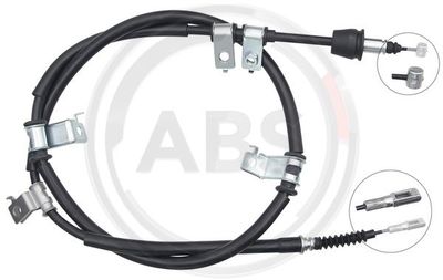 Cable Pull, parking brake A.B.S. K18550