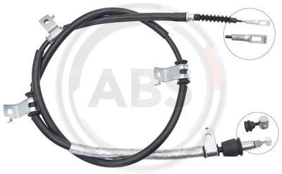 Cable Pull, parking brake A.B.S. K18551