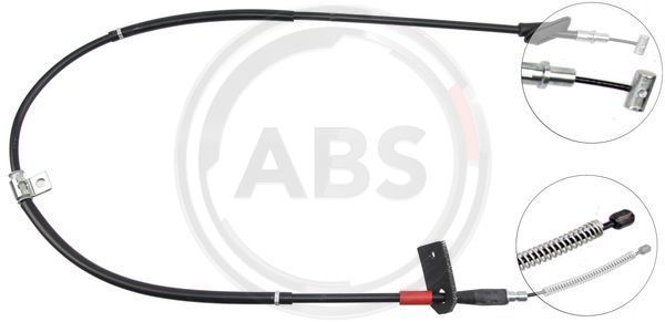 A.B.S. K18748 Cable Pull, parking brake