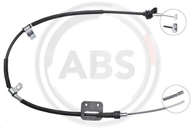 Cable Pull, parking brake A.B.S. K18777
