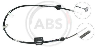Cable Pull, parking brake A.B.S. K18788