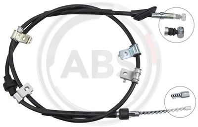 Cable Pull, parking brake A.B.S. K18872