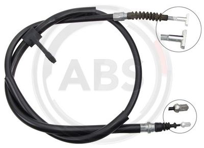 Cable Pull, parking brake A.B.S. K18886