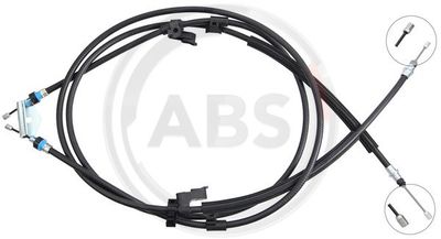 Cable Pull, parking brake A.B.S. K18889