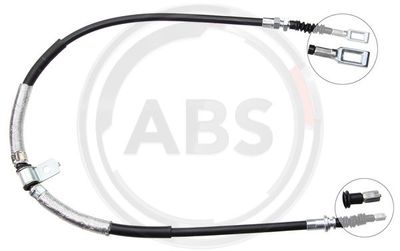 Cable Pull, parking brake A.B.S. K18955