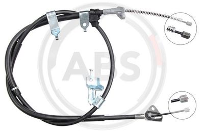 Cable Pull, parking brake A.B.S. K18965