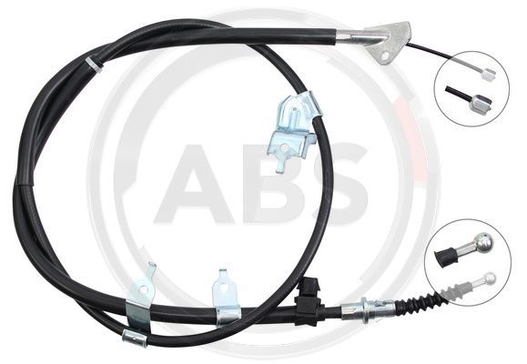 A.B.S. K18967 Cable Pull, parking brake