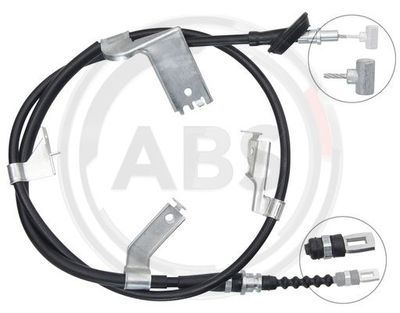 Cable Pull, parking brake A.B.S. K18982