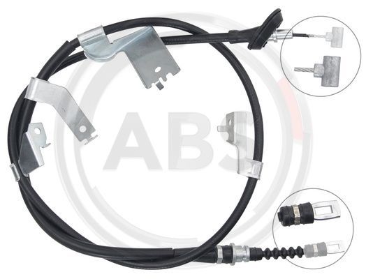 A.B.S. K18983 Cable Pull, parking brake