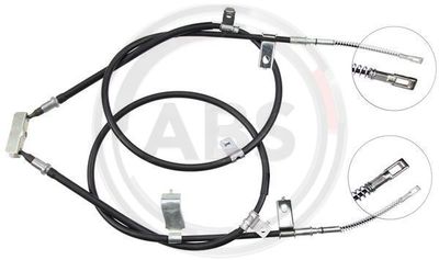Cable Pull, parking brake A.B.S. K19005